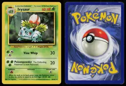 IVYSAUR 30/102 UNCOMMON BASE SET UNLIMITED POKEMON MP - Image 3