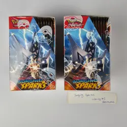 2x Pokemon TCG Surging Sparks Half Booster Boxes 36 Packs Factory Sealed L2 - Image 2