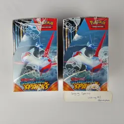 2x Pokemon TCG Surging Sparks Half Booster Boxes 36 Packs Factory Sealed L2 - Image 4