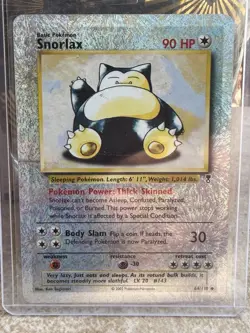 The Pokemon Company Snorlax 64/110 Reverse Holo Uncommon 90 HP 2002 English - Image 1
