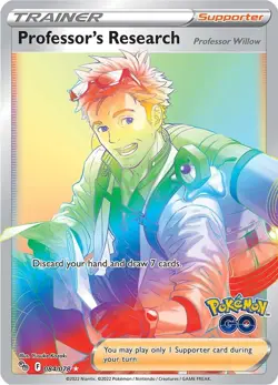 Professor's Research (084/078) [Pokemon GO] Near Mint Holofoil - Image 1