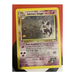 Wizards of the Coast Sabrina's Gengar Gym Challenge 14/132 Holo Rare 80 HP ENG - Image 1