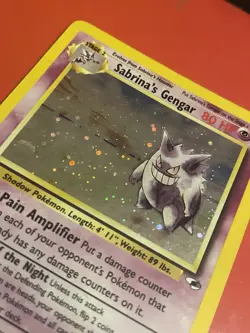 Wizards of the Coast Sabrina's Gengar Gym Challenge 14/132 Holo Rare 80 HP ENG - Image 2