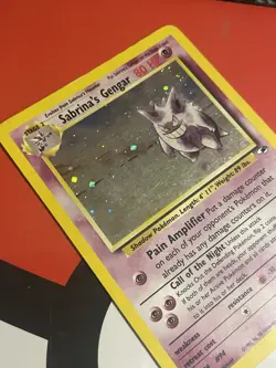 Wizards of the Coast Sabrina's Gengar Gym Challenge 14/132 Holo Rare 80 HP ENG - Image 3