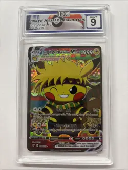 2023 Pokemon Joseph Joestar Pikachu Vcos #21 HGC 9 - Image 1