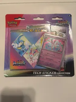 Pokemon Prismatic Evolutions Sticker Collection – Sealed – Factory New - Image 1