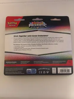 Pokemon Prismatic Evolutions Sticker Collection – Sealed – Factory New - Image 2