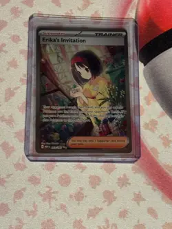 Pokemon TCG Erika's Invitation Scarlet & Violet-151 203/165 Holo Special... - Image 1