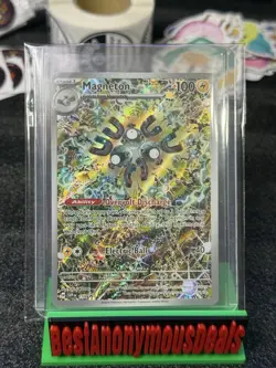 MAGNETON 159 2024 POKEMON SCARLET VIOLET BLACK STAR PROMO NM - Image 1