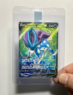 Suicune V 173/203 (NM) Full Art Sword & Shield: Evolving Skies 2021 Pokemon TCG - Image 3