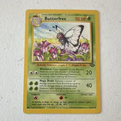 Pokemon Butterfree 33/64 Jungle Uncommon Regular Stage 2 70HP - Image 1