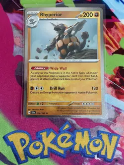 Pokemon TCG Stellar Crown 076/142 Ryperior Cosmos Holo - Image 1