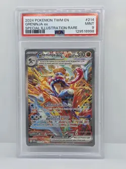 Pokemon Greninja ex 214/167 SIR PSA 9 - Image 1