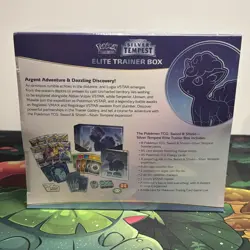 Pokemon TCG SWSH Silver Tempest Elite Trainer Box New Sealed - Image 2