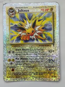 Pokemon Legendary Collection Reverse Holo Jolteon 14/110.-Pre-Owned HP-DMG - Image 1