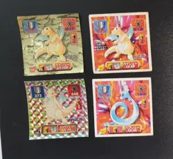Pokemon Sticker Rare Holo Seal Japanese Amada Dragonite Dragonair A61 - Image 1