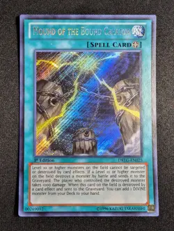 Yugioh - Mound of the Bound Creator DRLG-EN025 1st Edition Secret Rare NM - Image 1