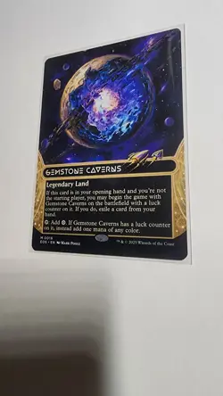 Gemstone Caverns (0016) (Borderless) EOE Stellar Sights, Regular mtg 1x x1 - Image 1