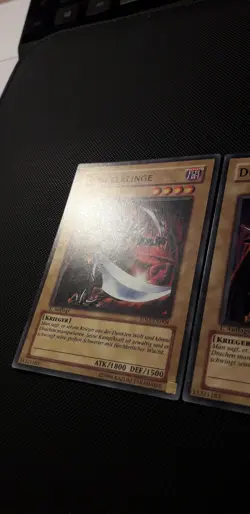 Yu-Gi-Oh! 3x Dunkelklinge, 5DS1-DE004, Common, 1. Auflage, Deutsch, Near Mint - Image 2