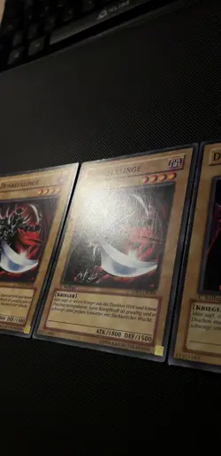 Yu-Gi-Oh! 3x Dunkelklinge, 5DS1-DE004, Common, 1. Auflage, Deutsch, Near Mint - Image 3