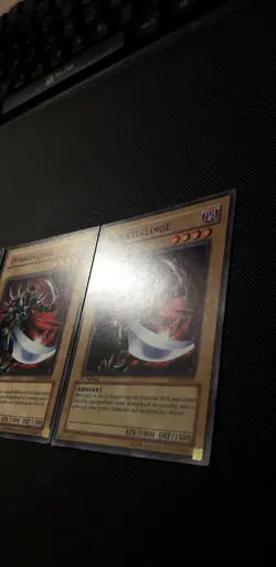 Yu-Gi-Oh! 3x Dunkelklinge, 5DS1-DE004, Common, 1. Auflage, Deutsch, Near Mint - Image 4