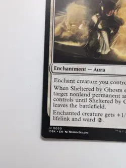 MTG Sheltered by Ghosts Duskmourn: House of Horror Regular #0030 - Image 2