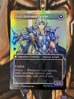Foil Cecil, Dark Knight (Borderless) 0380 MTG Final Fantasy English - NM 🔥 - Image 2