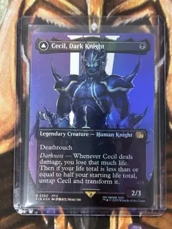 Foil Cecil, Dark Knight (Borderless) 0380 MTG Final Fantasy English - NM 🔥 - Image 3