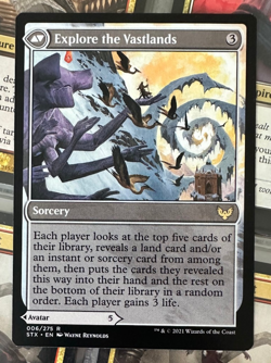 MTG Wandering Archaic Explore the Vastlands Strixhaven Rare Creature NM - Image 2