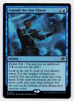Consult the Star Charts [0051] EOC Rare Foil [MTG Card English] - Image 1