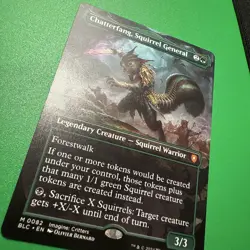 Chatterfang, Squirrel General (Borderless) #82 (NM) Bloomburrow BLC Magic MTG - Image 3
