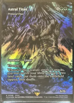 Astral Titan 48 Foil Final Fantasy MTG - Image 1