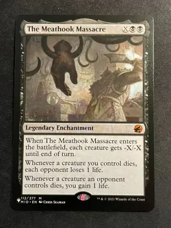 MTG The Meathook Massacre, NM-Mint, (MID #112/277) Regular - Image 1