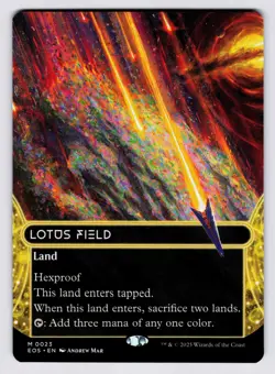Lotus Field [0023] EOS Mythic Borderless Non-Foil [MTG Card English] - Image 1