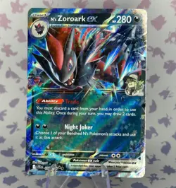 N's Zoroark ex - 98/159 - Double Rare - Pokemon Journey Together - NM - Image 1