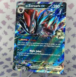 N's Zoroark ex - 98/159 - Double Rare - Pokemon Journey Together - NM - Image 2