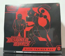 Brand New Sealed Pokemon Scarlet Violet Destined Rivals ETB Elite Trainer Box - Image 2