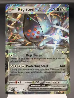 Registeel ex 145/217 - Ultra Rare Holo - Ascended Heroes Pokemon Card MINT - Image 1