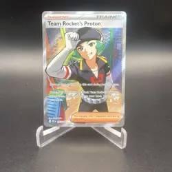Team Rocket's Proton 227/182 Destined Rivals NM Pokemon Card - Image 1