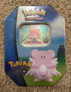 Pokemon TCG Pokemon Go Blissey Tin - 2022 Brand New Factory Sealed - Image 1