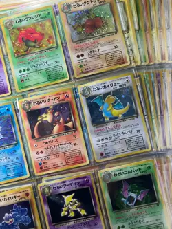 16 SWIRLS! Team Rocket 100% Complete MASTER SET 65/65 WOTC Japanese Pokemon - Image 1