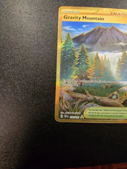 Gravity Mountain - 250/191 - Pokemon Surging Sparks Hyper Secret Rare NM - Image 2