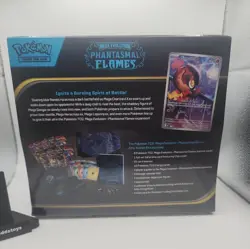 Phantasmal Flames ETB Sealed New Mega Evolution TCG SV08 Pokemon - Image 3