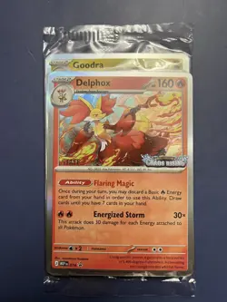 Pokemon CHAOS RISING STAFF PROMOS Set Of 4 SEALED Mega Evolution Holo Foils - Image 2