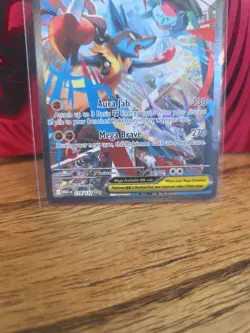 Pokemon - Mega Lucario EX 179/132 Mega Evolution SIR Special Illustration Rare - Image 3