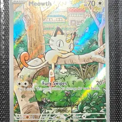Pokemon Meowth Me02: Phantasmal Flames 106/094 Holo Rare 70 HP - Image 1