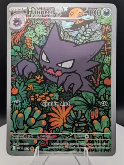 Pokemon TCG: Mega Evolutions Black Star (027) Promo: Haunter Illustration (NM) - Image 1