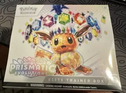 Pokemon TCG Prismatic Evolutions ETB Elite Trainer Box NEW Factory Sealed - Image 1
