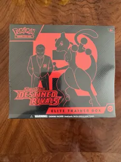 Pokemon TCG Scarlet & Violet Destined Rivals Elite Trainer Box ETB Factory Seal - Image 1