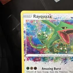 Pokemon TCG 138/185 Rayquaza Amazing Rare Vivid Voltage - Image 2